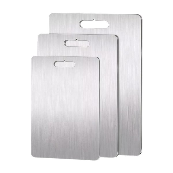 3 x 304SS Cutting Chopping Board Stainless Steel