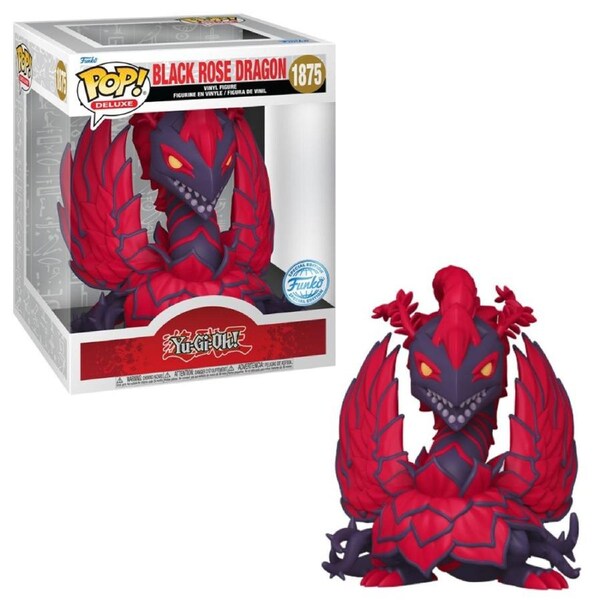 Yu-Gi-Oh Black Rose Dragon US Exclusive Deluxe Funko Pop! Vinyl