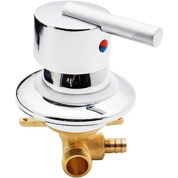 Dww-Mlangeur de Salle de Douche Vanne de Mlange d'eau Chaude et Froide Mlangeur G1/2" Mitigeur Cabine de Douche Mlangeur