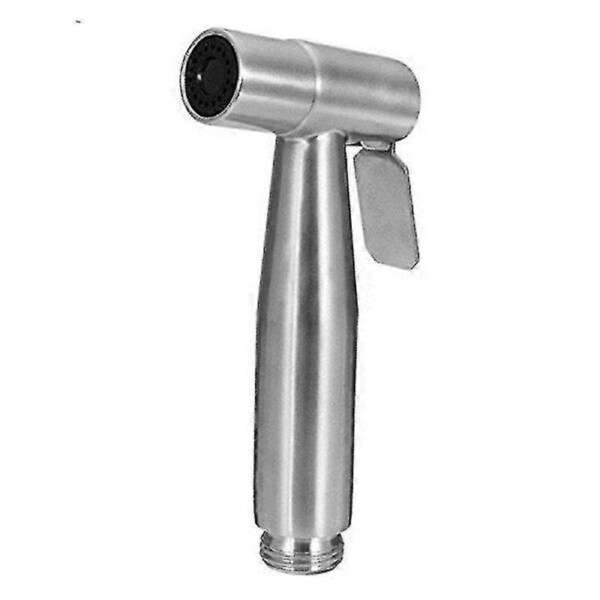 Stainless Steel Toilet Hand Held Spray Gun Pressurized Water Gun Flusher