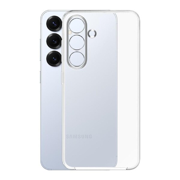 For Samsung Galaxy S25 Transparent Clear Slim Soft Gel Phone Case Cover Guard