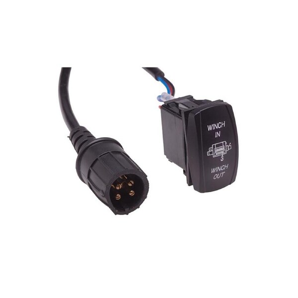 Kings In-Cab Winch Remote- DIY Install - Suits all Domin8r Winches - 3m Wire Length