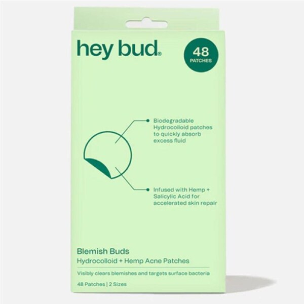 Hey Bud Hydrocolloid + Hemp Pimple Patches