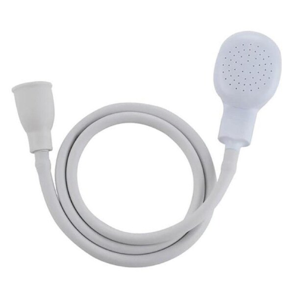 Pet Shower Spray Hose Single Tap Sink Bath Washing Holder Dog Head Attachment