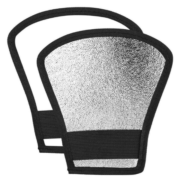 Camera Flash Diffuser Softbox Silver and White Reflector for Canon