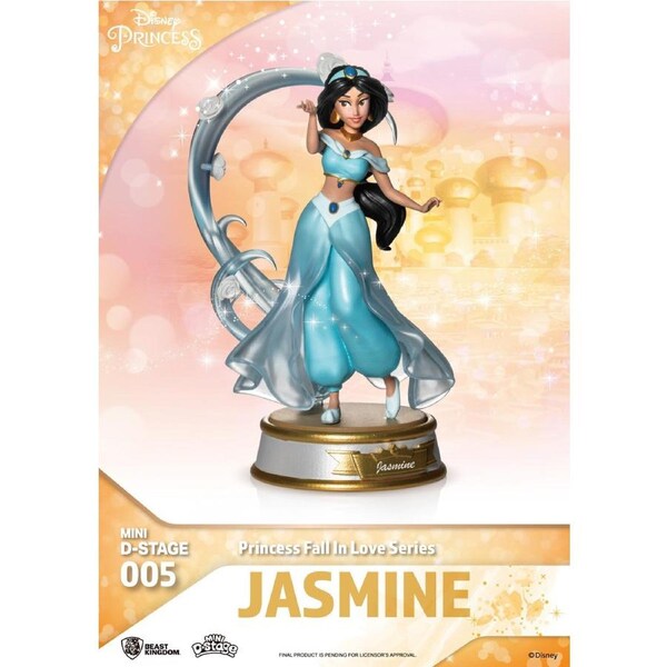 Beast Kingdom Mini D Stage Disney Princess Fall In Love Series Jasmine