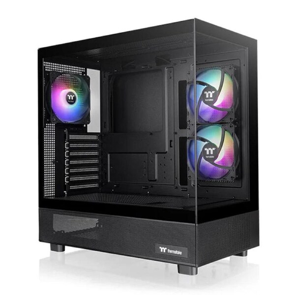 Thermaltake View 270 Plus TG ARGB Mid Tower E-ATX Case - Black Edition (CA-1Y7-00M1WN-01)