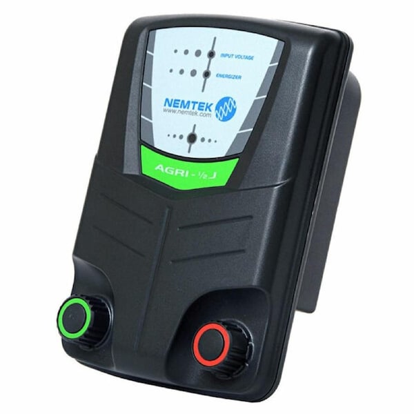 Nemtek Agri 5km Mains / Battery Electric Fence Energiser - AE-A005J