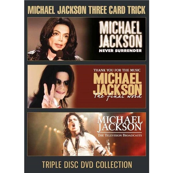 Michael Jackson Three Card Trick (3Dvd) DVD