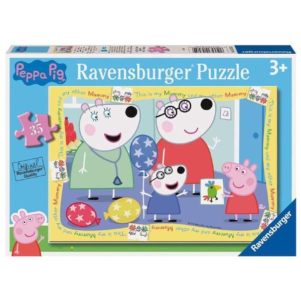35pc Ravensburger Peppa Pig Is Back Floor Jigsaw Puzzle Kids/Children 4y+