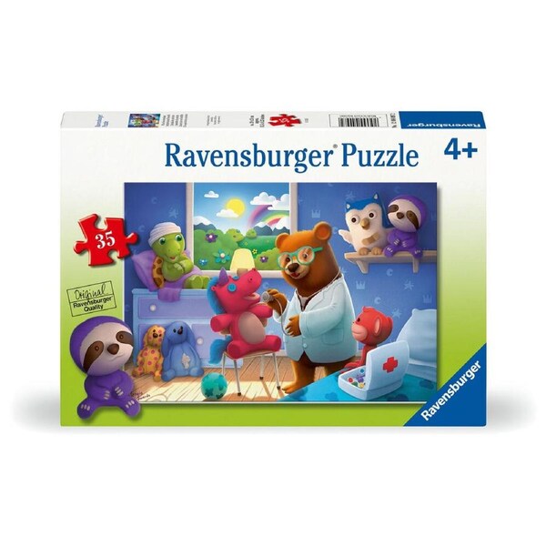 35pc Ravensburger Stuffed Animal Hospital Jigsaw Puzzle Kids/Children 4y+
