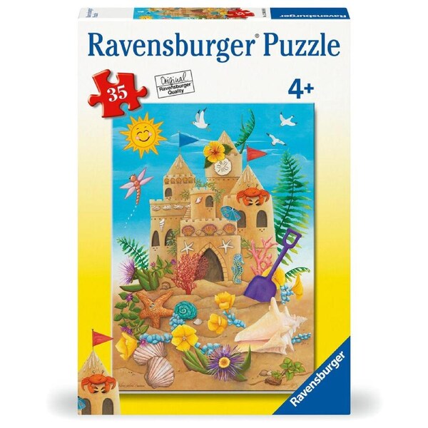 35pc Ravensburger Sunshine Sandcastle Floor Jigsaw Puzzle Kids/Children 4y+
