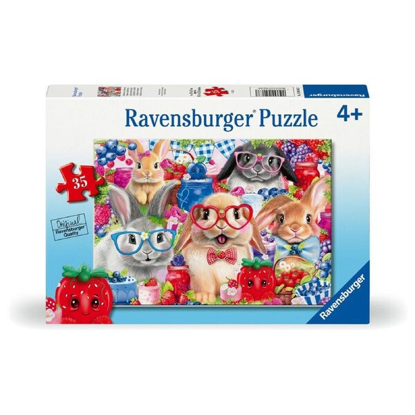 35pc Ravensburger Bunnies & Berries Floor Jigsaw Puzzle Kids/Children 4y+