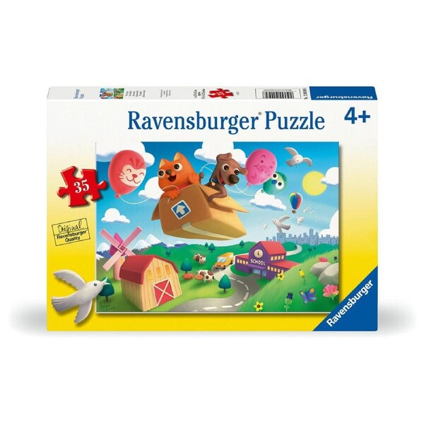 35pc Ravensburger We're Flying Floor Jigsaw Puzzle Set Kids/Children 4y+