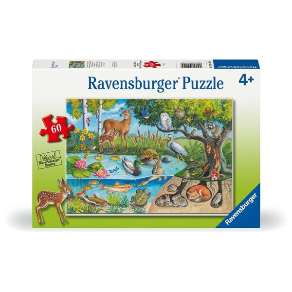 60pc Ravensburger Animals Above & Below Jigsaw Puzzle Kids/Children 4y+