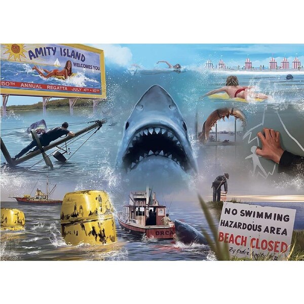 Ravensburger - JAWS Puzzle 1000pc