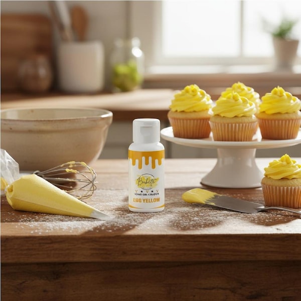 Bakette Icing Gel Colour Egg Yellow 21g