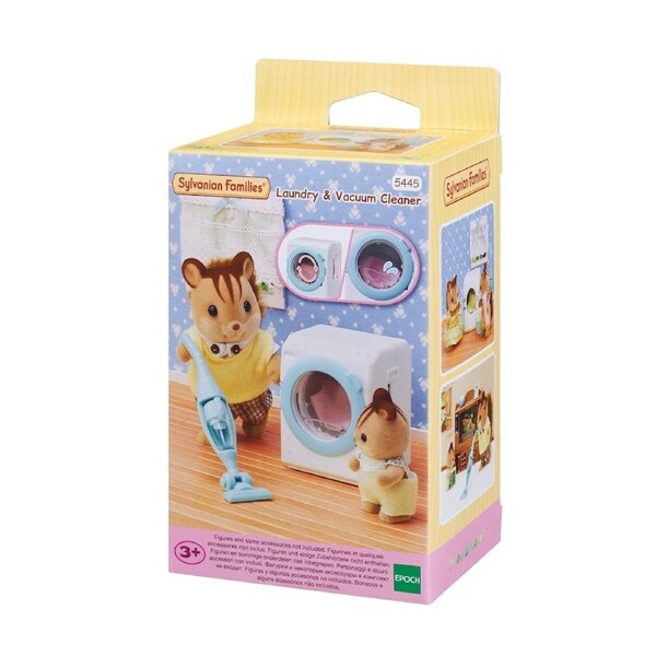 Sylvanian Families Laundry and Vacuum Cleaner