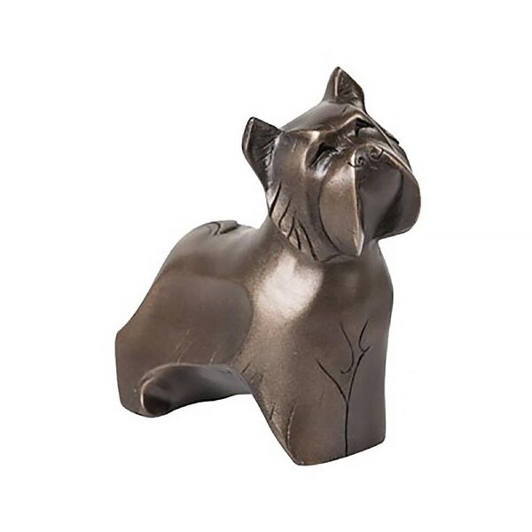 The Gallery Collection Figurine 10cm Dog Westie Bronze Finish, Whitehill HL-DWES
