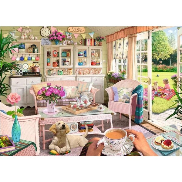 Ravensburger - My Haven The Tea House Puzzle 1000pc