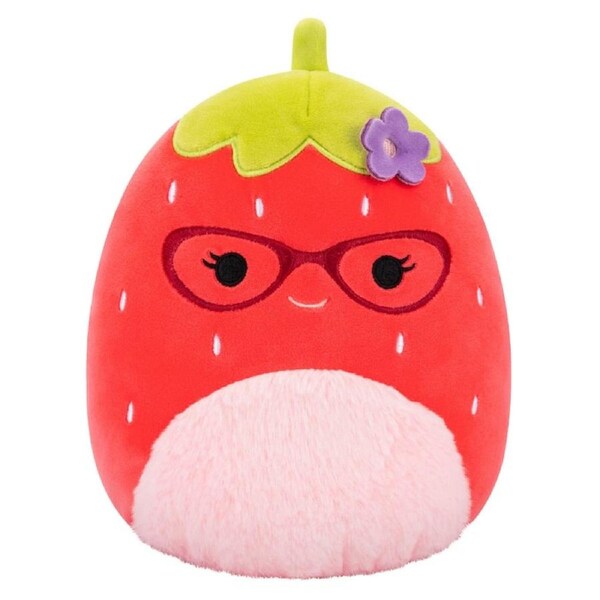 Squishmallows Mothers Day Scarlet the Strawberry with Glasses 7.5 inch Plush