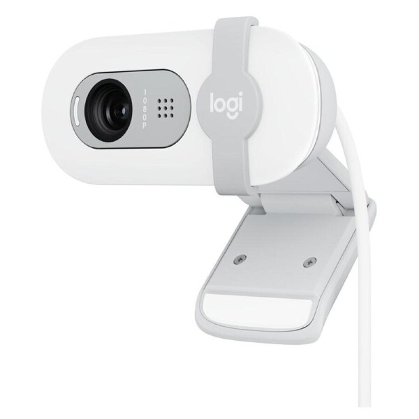 Logitech Brio 100 Full HD Webcam - Off White