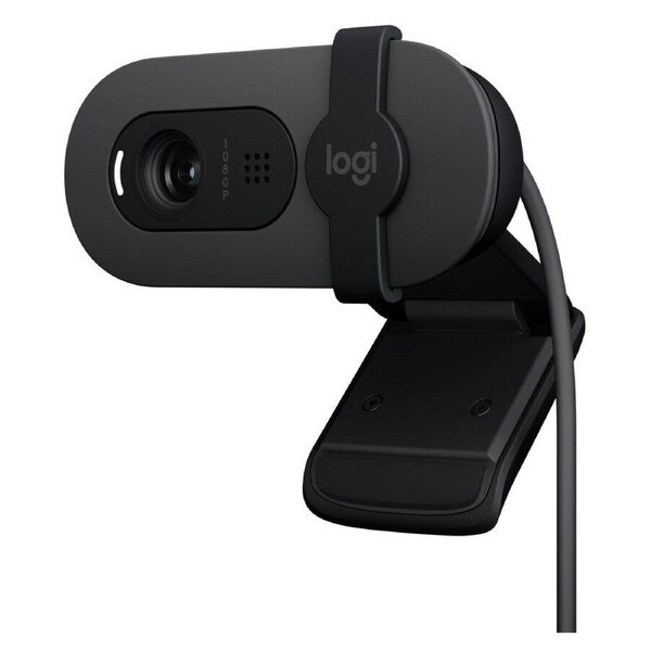 Logitech Brio 100 Full HD Webcam - Graphite