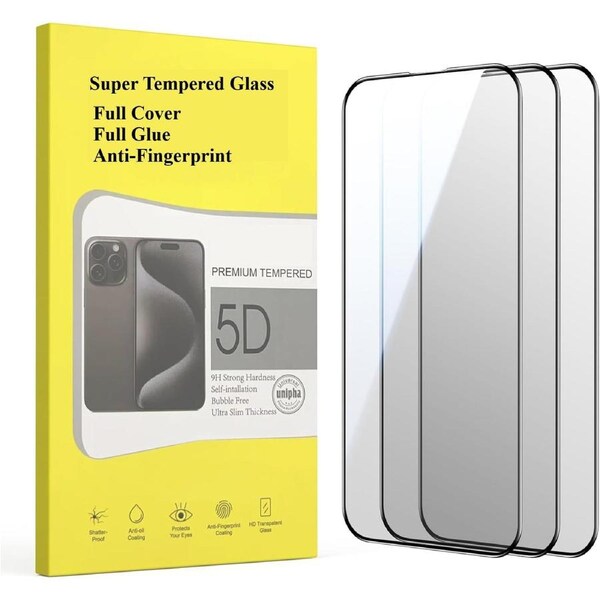 3PCS 9H Tempered Glass Screen Protector HD Clear For iPhone 14 6.1-inch