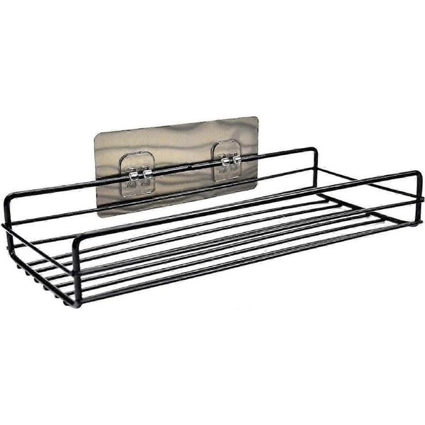 2024,Adhesive Bathroom Shelf, No-Drilling Shower Shelf, Rectangular Shower Shelf, Metal Shower Shelf for