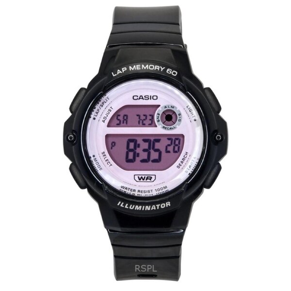 Casio Standard Digital Black Resin Strap Quartz LWS-1200H-1A2V 100M Women's Watch