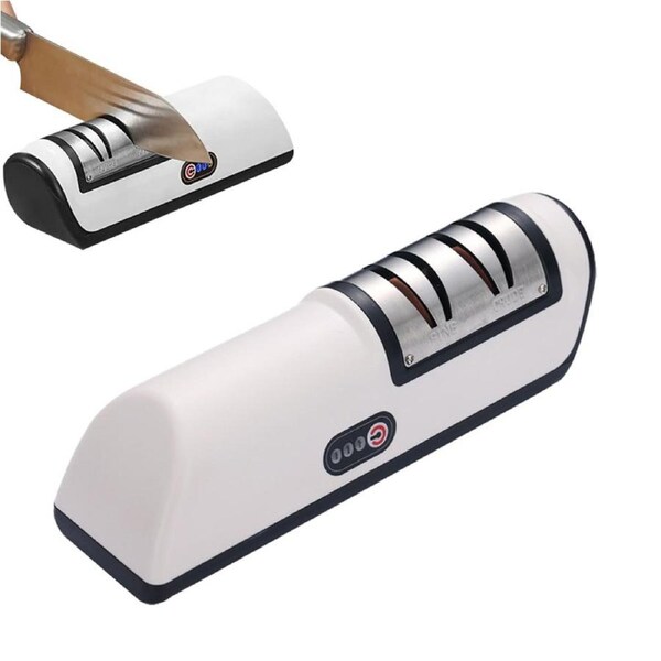 Electric Knife Sharpener 2 Stage Durable Sharpening Stone for Kitchen Accessories