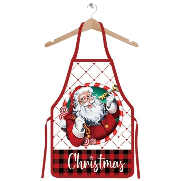 70x50CM Christmas Apron Funny XMAS Cooking Chef Costume