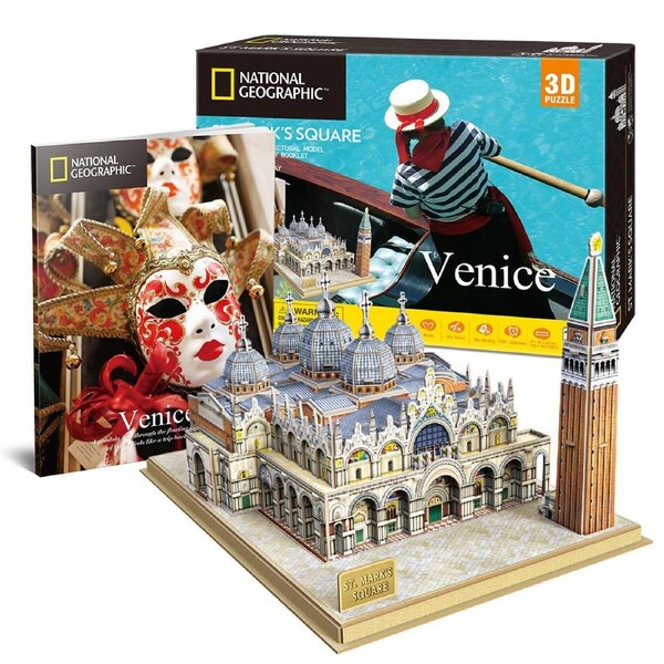 CubicFun St. Mark's Square Venice 3D Puzzle