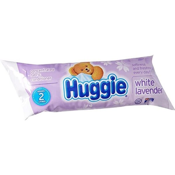 Huggie Fabric Softener Conditioner Sachet Classic White Lavender Fragrance 250mL