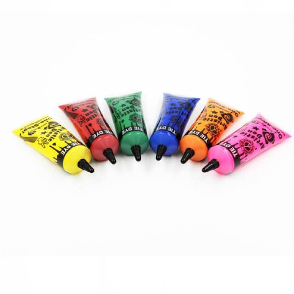 6 x 50ml Sunny Colors Tie Dye Up to 20 Projects