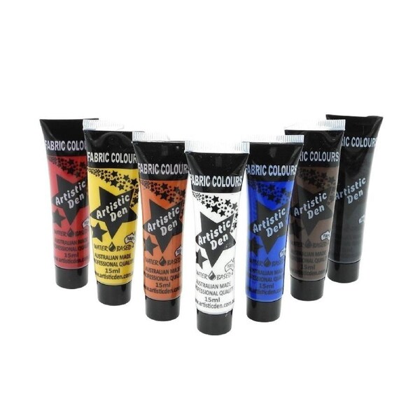15ml Indigenous Colors Fabric Paints - Set of 7
