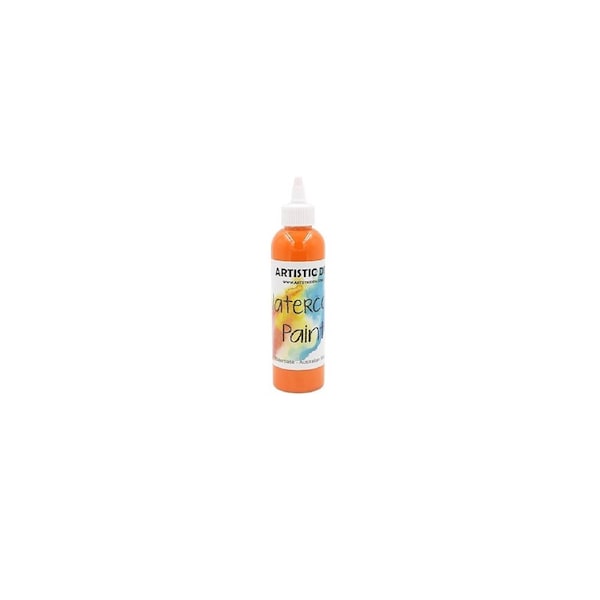 250ml Liquid Watercolor Paint Orange