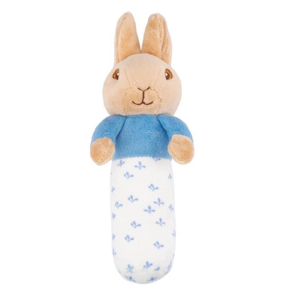 Beatrix Potter - Peter Rabbit & Flopsy Rabbit Stick Rattles Assorted