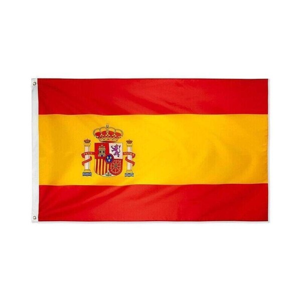 Large Spain Spanish Flag Heavy Duty Outdoor ES 90x150cm - 3x5ft