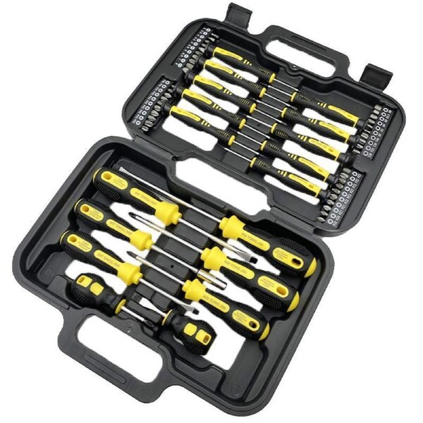 58pcs Screwdriver Set Slotted Phillips Bit Hex Pozidriv Torx Key Bit