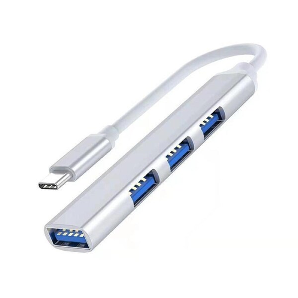 USB C HUB 3.0 Type C 4-Port Multi-Splitter OTG Adapter for PC Android Laptop Mac