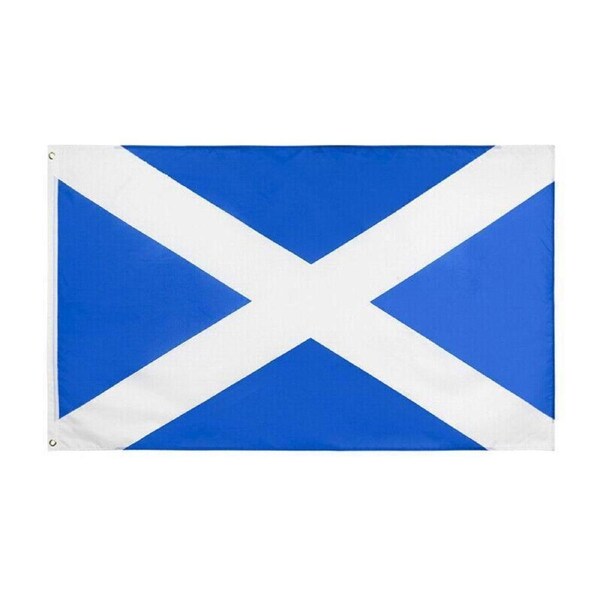 Large Scotland Scottish Flag Saltire Heavy Duty Outdoor 90 X 150 CM - 3ft x 5ft