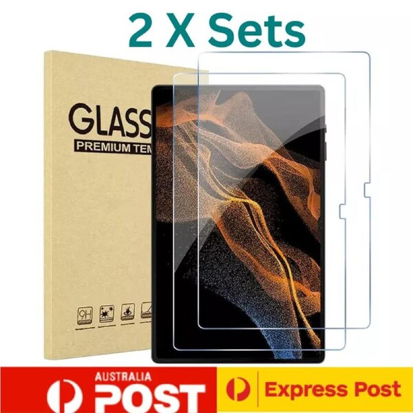 Tempered Glass Screen Protector For Tab S9 FE+ 12.4" (2023)