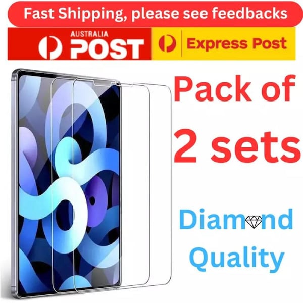 Tempered Glass Screen Protector For Apple iPad Pro 11" 4th Gen (2022)