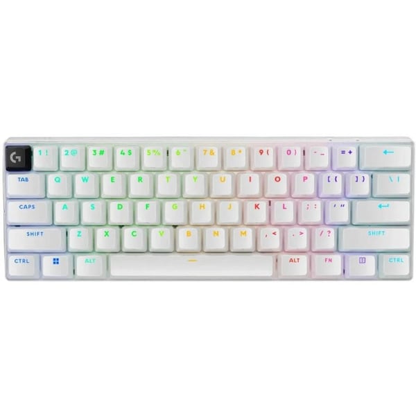 Logitech G PRO X 60 LIGHTSPEED Wireless Gaming Keyboard Tactile White