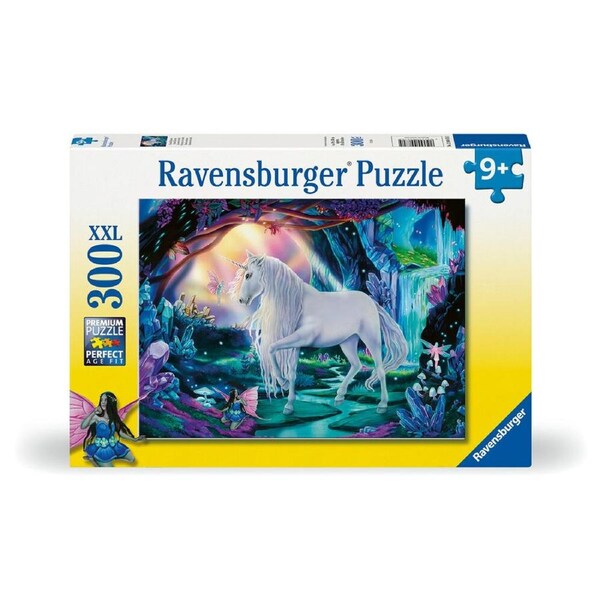 300pc Ravensburger Crystal Unicorn Jigsaw Puzzle XXL 49x36cm Kids/Family 9y+