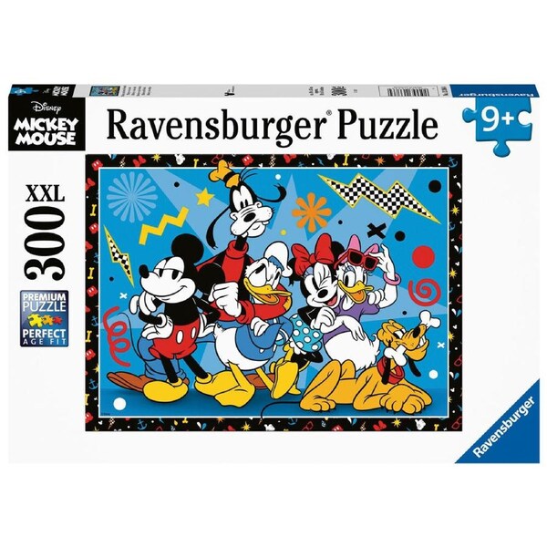 300pc Ravensburger Mickey & His Friends Jigsaw Puzzle XXL 49x36cm Kids 9y+