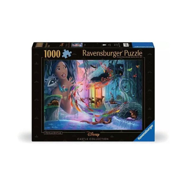 1000pc Ravensburger Disney Castle Pocahontas Jigsaw Puzzle 70x50cm 14y+