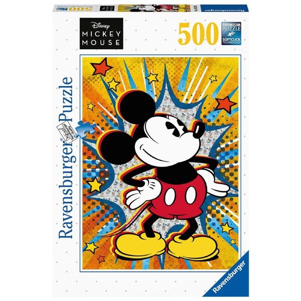 500pc Ravensburger Disney Mickey Mouse Floor Jigsaw Puzzle Set Kids/Family