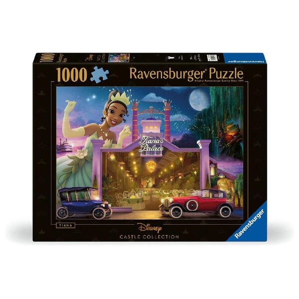 1000pc Ravensburger Disney Castle Tiana Jigsaw Puzzle 70x50cm Family 14y+
